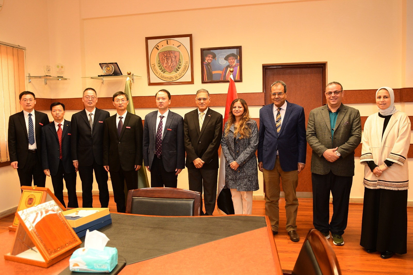 Jiangsu University Visits PUA